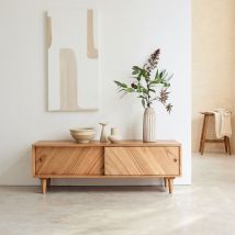 Berah Getah - Meuble tv en mindi massif 135 cm