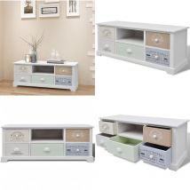 Vidaxl - Meuble tv en style français Bois - Meuble Tv - Meuble Tv En Bois - Meuble Tv Vintage - Meuble Tv Design - Meubles Tv - Home & Living