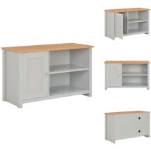 Vidaxl - Meuble tv Gris 95x39x58 cm - Meuble tv - Meubles tv - Unité tv - Unités tv
