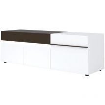 Meuble tv 180 cm 3 portes 1 tiroir Karat - Fabrication Française - Calicosy