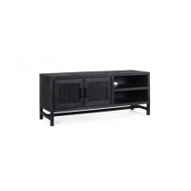 Iperbriko - Meuble tv mobile 130x40x55 en bois