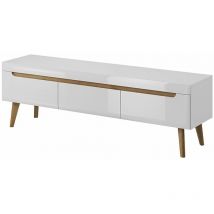 Tendencio - Meuble tv Nordy 160 Cm Blanc