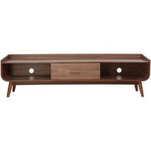 Miliboo - Meuble tv vintage bois noyer 180 cm hallen