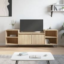 Meuble TV,Meuble de Rangement,Banc tv Chêne sonoma 160x35x55 cm Bois d'ingénierie CFW661856
