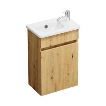 Burgbad - Meuble wc lave-mains Joline chêne