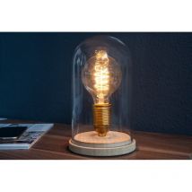 Meubler Design - Industrial Lampe De Table Edison 22cm Ampoule Lampe De Table, Style , 13 x 13 x 22 cm - non