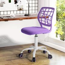 Meubles Cosy - Recliner Chair, height-adjustable, with lumbar support - carnation Collection, light purple fabric