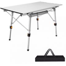 Dayplus - Meubles de camping Table de jardin Table de buffet Table de fête Chaise pliante 90CM 3ft