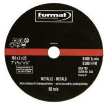 Disque de coupe coudé pour Acier 115x2.5mm