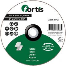 Meule Acier 230 x 80mm fortis