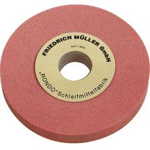 Muller - Meule, Au Corindon Raffiné, Rose, Dimensions : 250 X 32 X 51 Mm, Grain 60, Dureté M