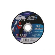 Meule à tronçonner Super Bleue 5 - ø 125 mm - Épaisseur 1.6 mm Norton