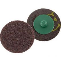 Meule Roloc ø 50,8 mm 25000 tr/mn, Cubitron 777F, Grain : 120, Couleur marron