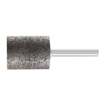 Meule sur tige inox D25xH32 mm 6 mm corindon supérieur adw 30 zy