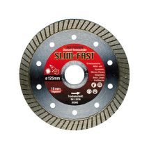 Diewe - Meule Tronçonneuse Diamantée Slim-fast, Ø X Alésage : 125 X 22,23 Mm, Épais. : 1,4 Mm