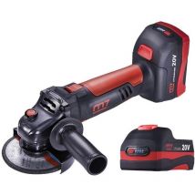 Meuleuse d'angle 125 mm king tony M7 sans fil coffret 2 batteries 20v