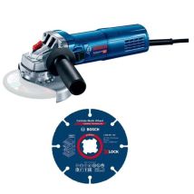 Meuleuse D'Angle 125 Mm Gws 9-125 S + Disque Multi-roues - B 615990n3g