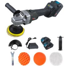 Mediawave Store - Meuleuse d'angle à double batterie 48V Meuleuse sans fil 8500rpm