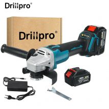 Meuleuse d'angle sans fil 125mm 18V 10000rpm avec 1 Batterie Tiga