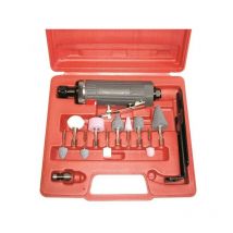 Cedrey - Meuleuse droite pneumatique UT8720BKX + coffret 10 meules