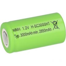 Verschiedene - Mexcel Akku Sub-C 1,2V 3000mAh NS3000SCHT Hochtemperatur