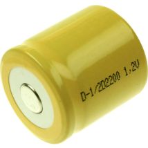Mexcel D-1/2d2200 Pile Rechargeable Spéciale 1/2 Lr20 (d) Flat-top Nicd 1.2 V 2200 Mah 1 Pc(s)