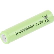 Mexcel - H-aaa600h Pile Rechargeable Lr3 (aaa) Nimh 600 Mah 1.2 V 1 Pc(s) W071531