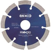 Mexco GPX90 Concrete Diamond Blade 115 x 22mm
