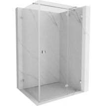 Mexen Lunar T Duschkabine Schwenkbar Rechts 140 X 90 Cm, Transparent, Chrom - 834t-140-090-01-00-p