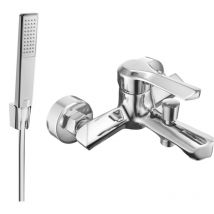 Sabre R72 Wannenbatterie mit Brausegarnitur, Chrom - 7213R72-00 - Mexen