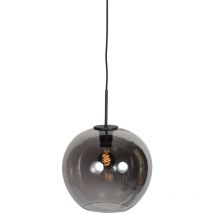 Hängeleuchte - HaloSwap - schwarz - glas rauchglas - - Mexlite