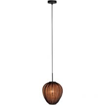 Mexlite - lámpara colgante - HaloSwap - negro - lino - ø 25cm -