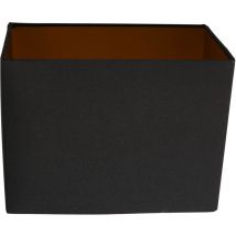 Pantalla de lámpara - Shade - negro - lino - E27 - - Mexlite