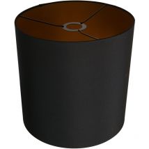 Pantalla de lámpara - Shade - negro - lino - ø 30cm - - Mexlite