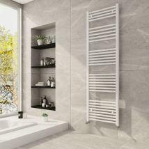 Meykoers - Bathroom Towel Rail Heated Towel Rail Central Heating Radiator 1600x500mm White
