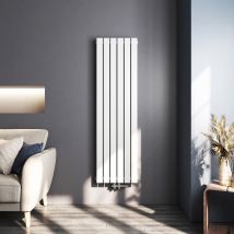 Heizkorper 160x46cm weiß Design Einlagig Paneelheizkörper mit Mittelanschluss Flachheizkörper 850 Watt, 8m² - Meykoers