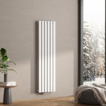 Meykoers - Radiateur eau chaude Vertical plat Design Radiateur chauffage centrale monocouche Blanc - 160x46cm - 850W
