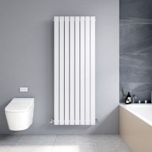Meykoers - Vertical Flat Panel Radiator Central Heating White 1600x608mm Single layer Design
