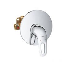 Mezclador monomando de pared para ducha con palanca abierta Grohe Eurostyle New