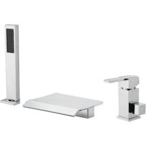 Mezclador baño ducha cromo