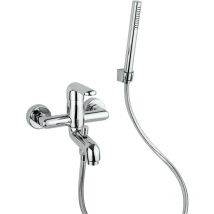 Piralla - Mezclador de baño exterior con set de ducha Last 0LS00002A22 Cromo