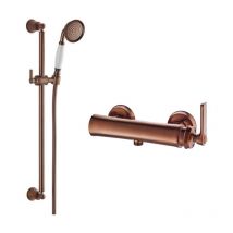 Paini France - Mezclador de ducha con set de ducha Paini Lady's Auburn