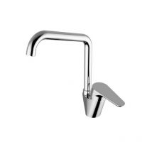 Teorema Rubinetteria - Mezclador de fregadero de cocina con caño regulable - Teorema Sonic