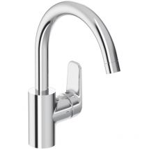 Porcher - Ideal Standard Okyris caño alto giratorio fregadero mezclador cromo