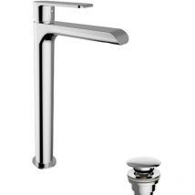 WTS - Mezclador de lavabo alto en latón cromado - Teorema xs