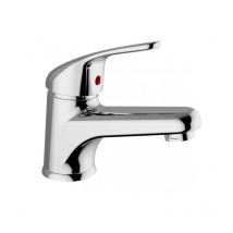 Mezclador de lavabo en latón cromado - Teorema Golf Plus