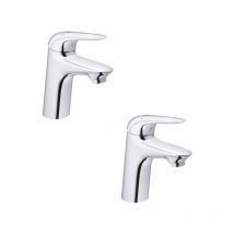 Mezclador de lavabo GROHE Wave tamaño S con desagüe Push-Open