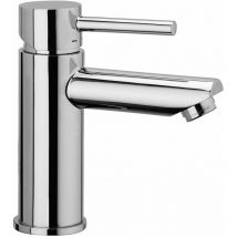 Paffoni - Mezclador de lavabo modelo redondo stick SK071HCR Cromo - Sin Desagüe