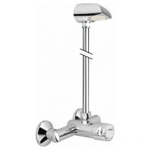 Kit mezclador de ducha de pared con mezcla con el mango Idral KSA32/36 Cromo - Cromo