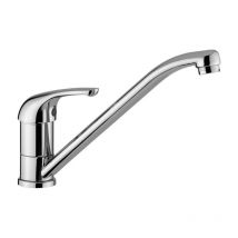 Paffoni - Mezclador monomando de fregadero Apollo serie 3 con caño giratorio APM3182CR Cromado - Latón